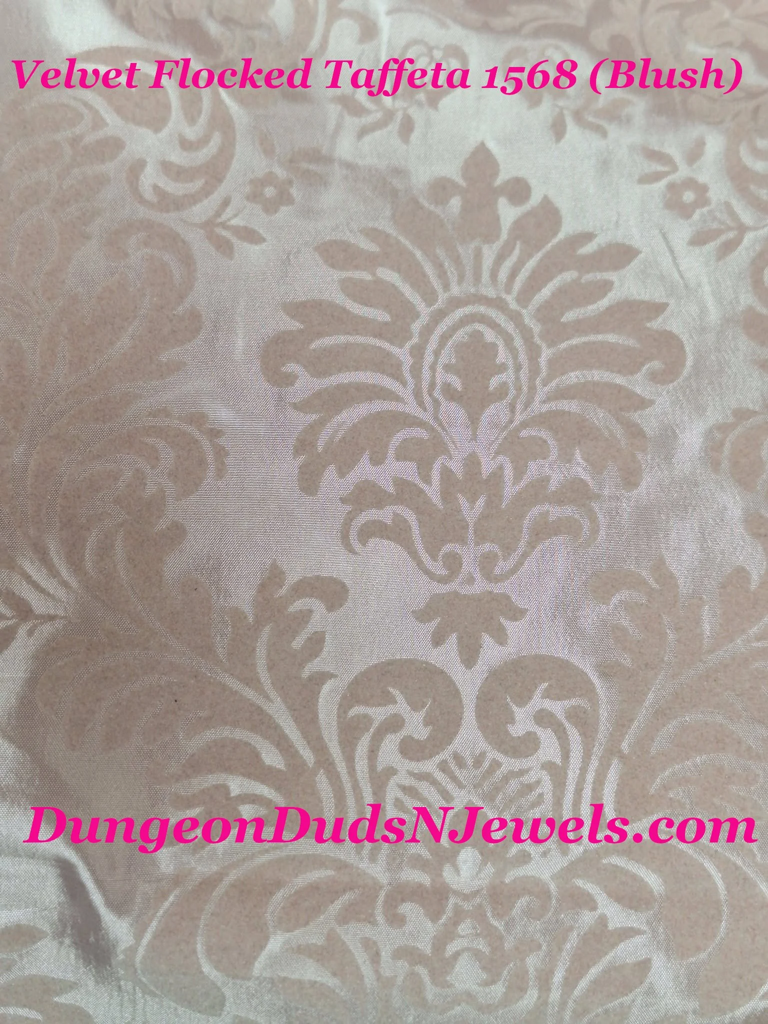 Velvet Flocked Taffeta 1568