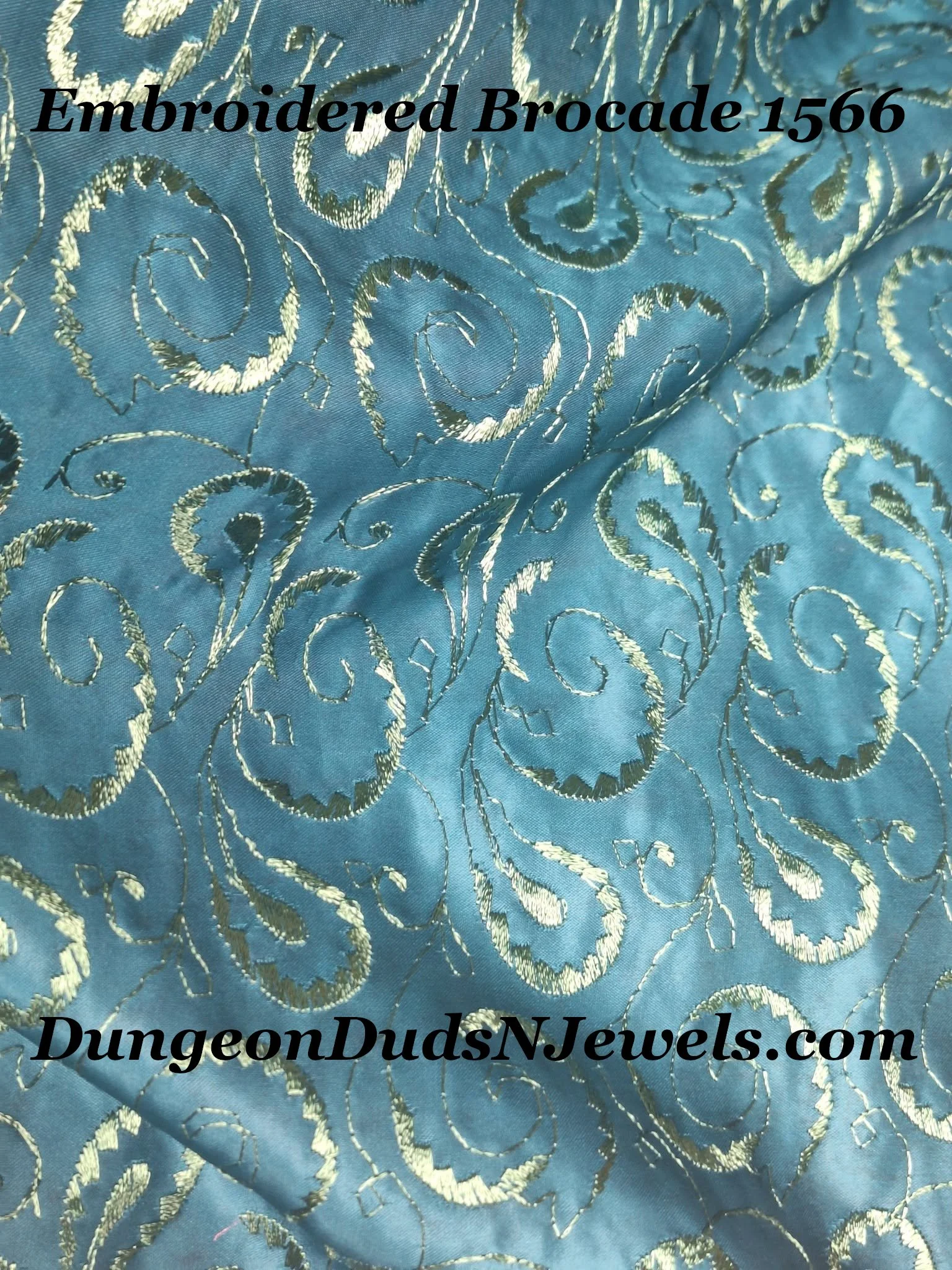 Embroidered Brocade 1566