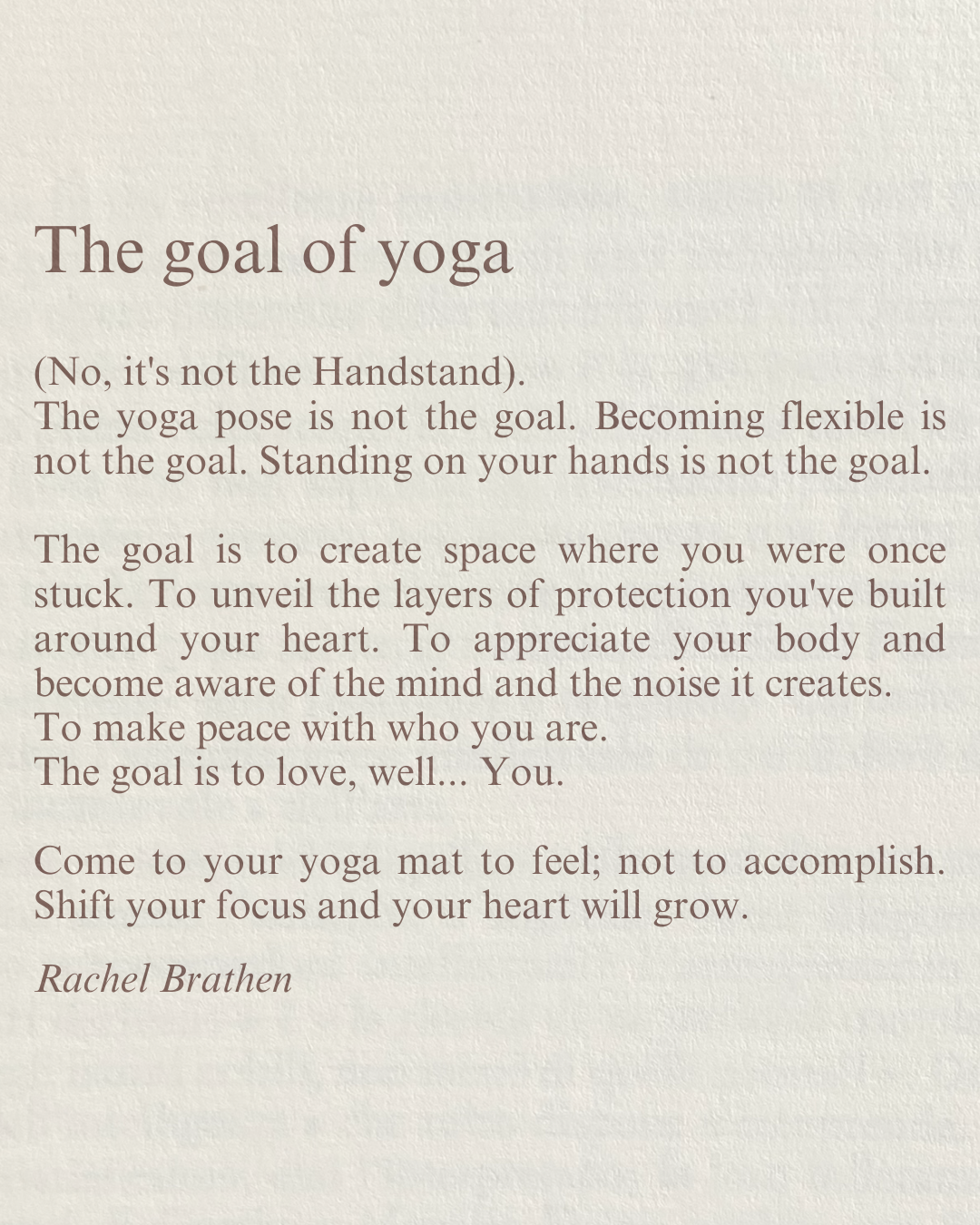 The goal of Yoga_Jivamukti Yoga Retreat im Kloster Schweinheim