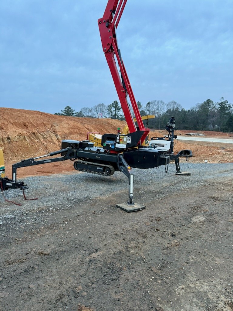 Spider Lift Near Rockmart, Georgia