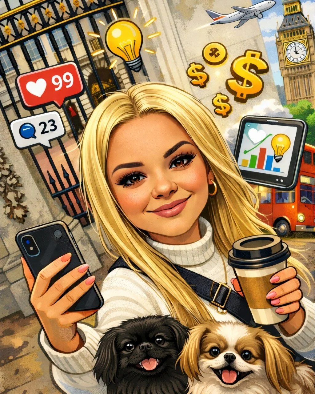 We had to try this trend and AI lowkey nailed it 👀✨
Super cute, not going to lie 🤍