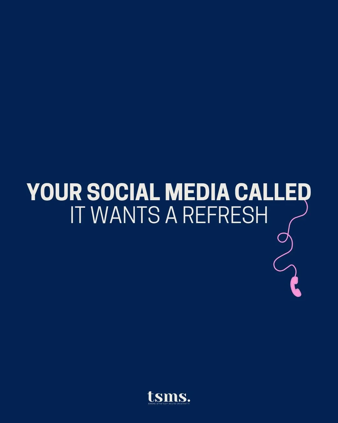 Your socials called&hellip; and they&rsquo;re begging for a refresh 😅

We&rsquo;ve rounded up a few easy ways to give your page that glow-up it deserves.

Ready for the real deal?

Click the link in our bio to chat with us! ☺️