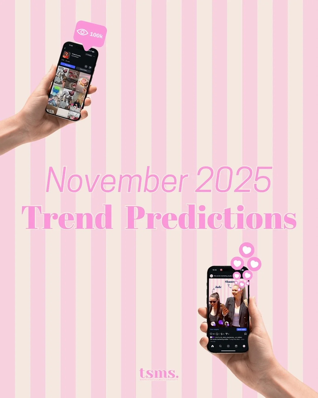 We did the scrolling so you don&rsquo;t have to 👀

Here are November&rsquo;s trending audios and how you can actually use them for your business 🎬

Save this post for inspo, or DM us if you want help turning these trends into strategy that fits you
