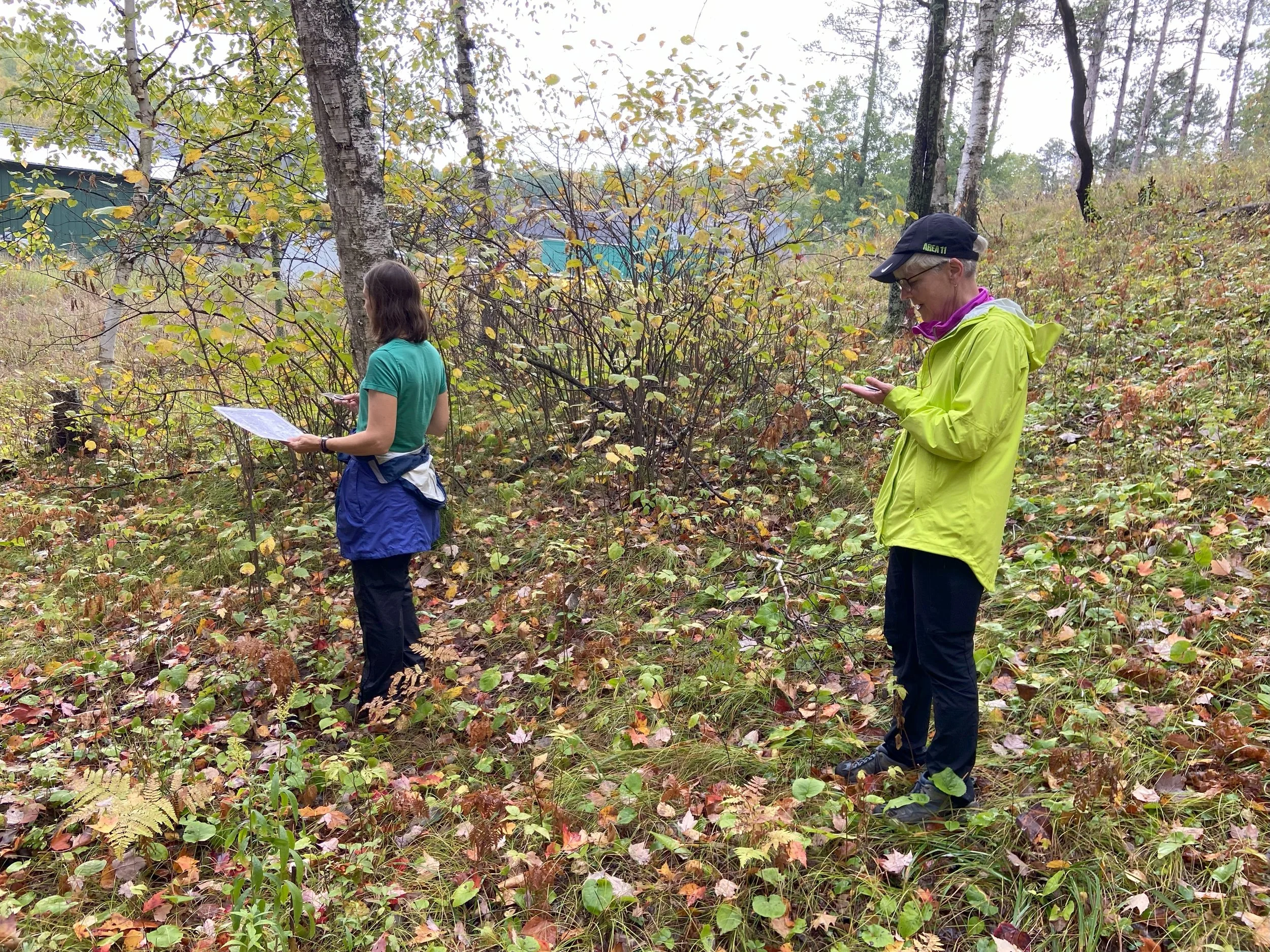 Navigation with a Map and Compass