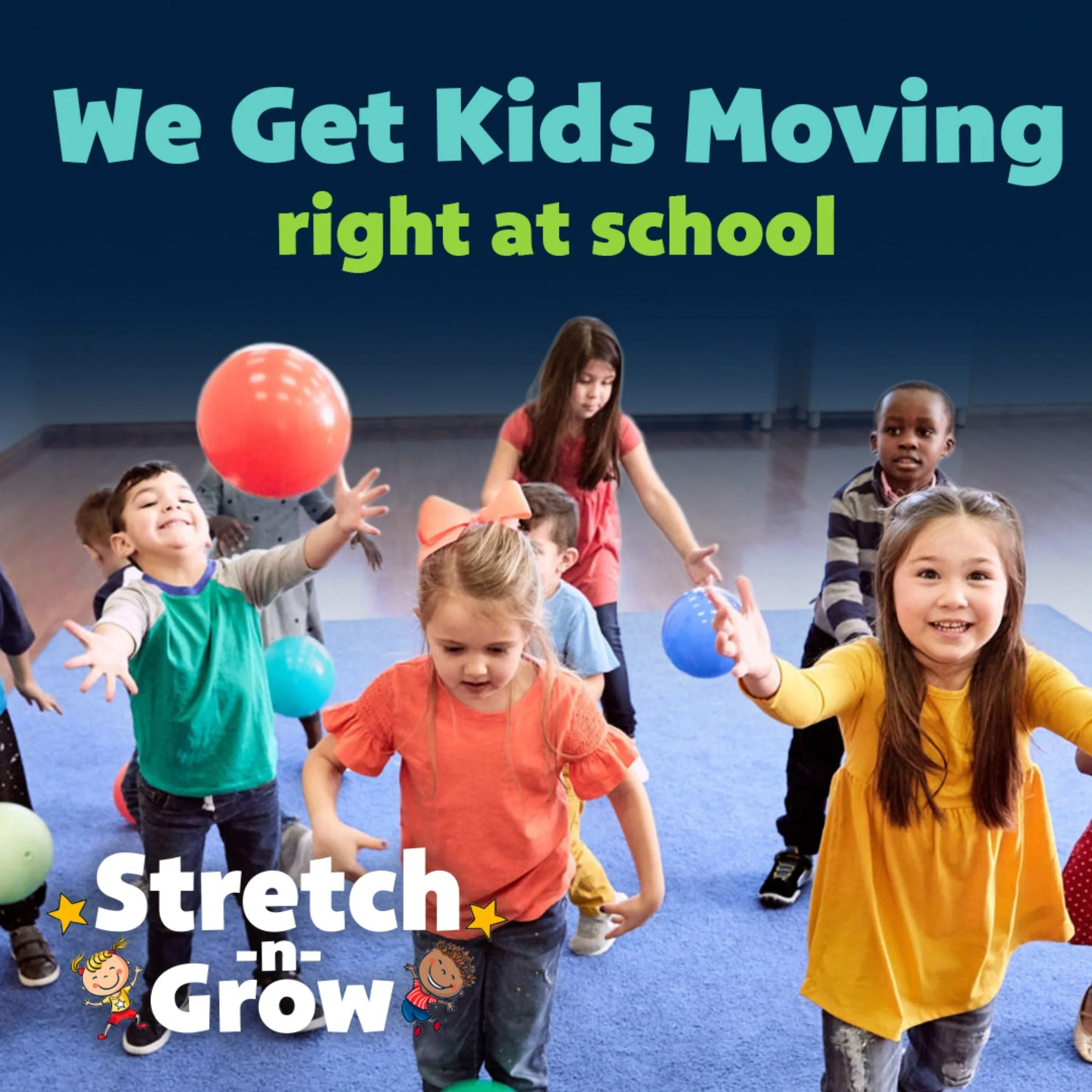 We get kids moving &mdash; right at school 🏫⭐
Stretch-n-Grow provides on-site fitness and enrichment programs that help children release energy, build confidence, and improve focus &mdash; all without disrupting the school day.

#sngintl #stretchngg