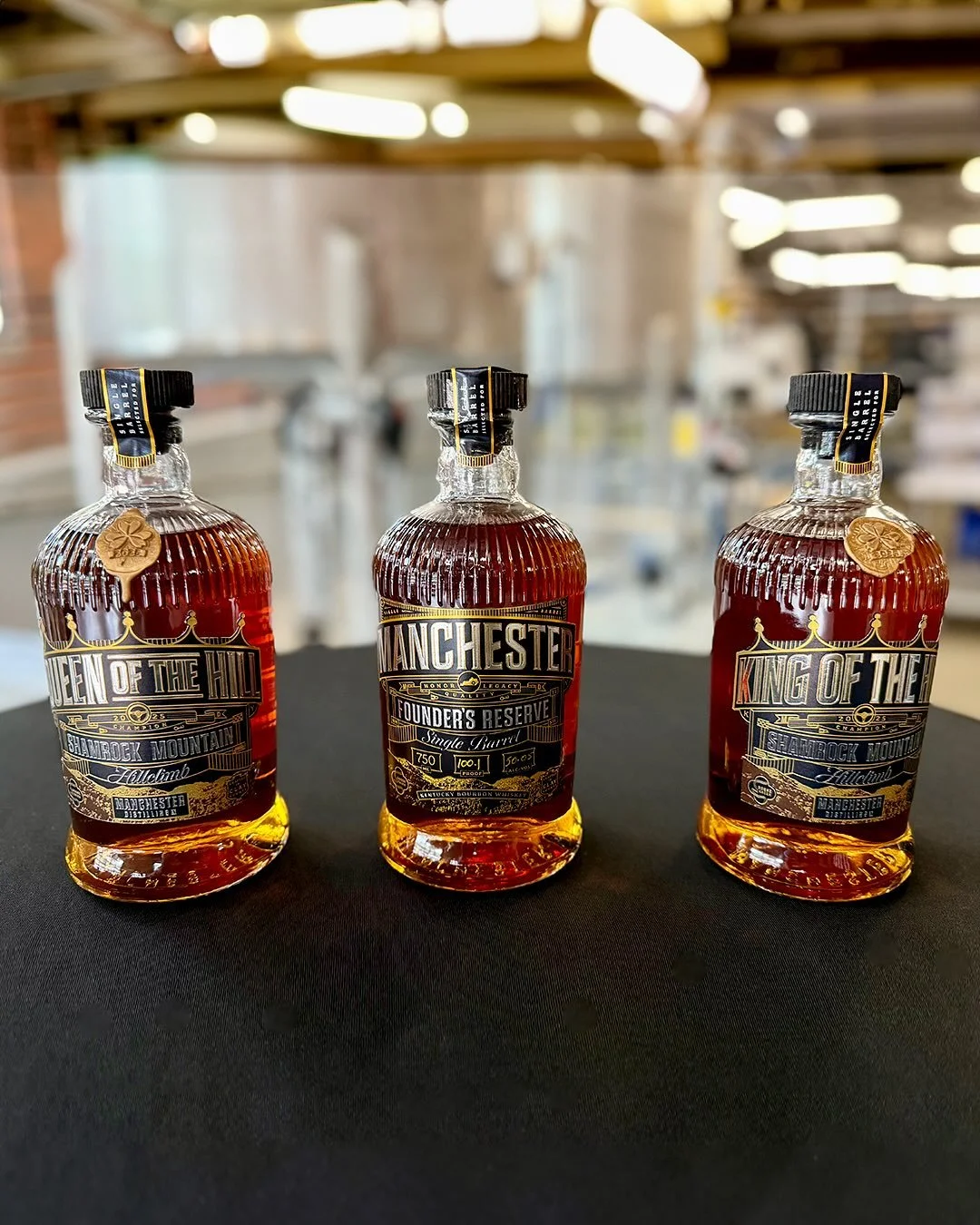 Grateful for the opportunity to host the Appalachian Hillclimb Series and to create a custom, one-of-a-kind trophy bottle of our Founder&rsquo;s Reserve Single Barrel for their 2025 Shamrock Mountain Hillclimb. A heartfelt thank-you to Erik Hubbard f