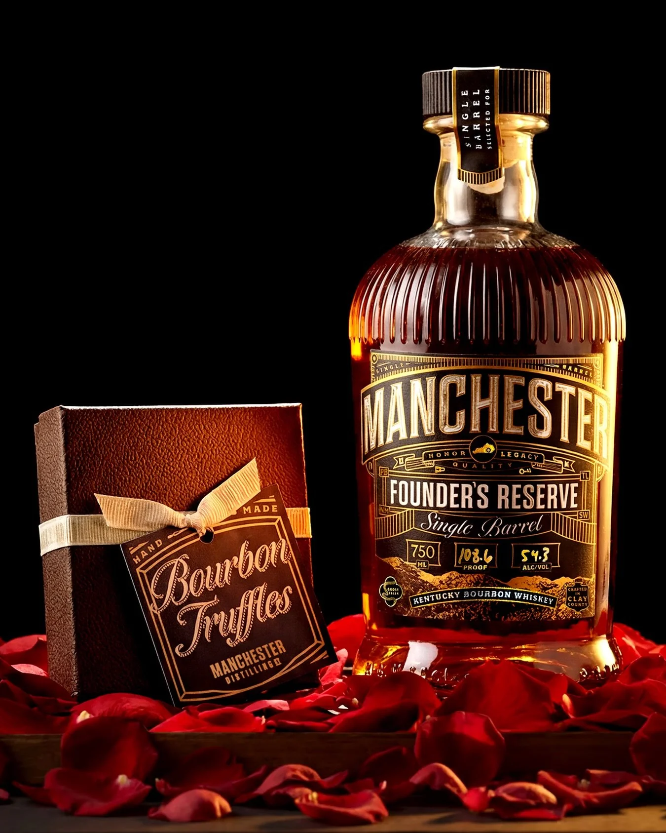 Happy Valentine&rsquo;s Day. Swing by today for a box of Bourbon Truffles and bottle of Kentucky&rsquo;s finest!

#manchesterdistilling #kentuckybourbon #chocolatetruffles