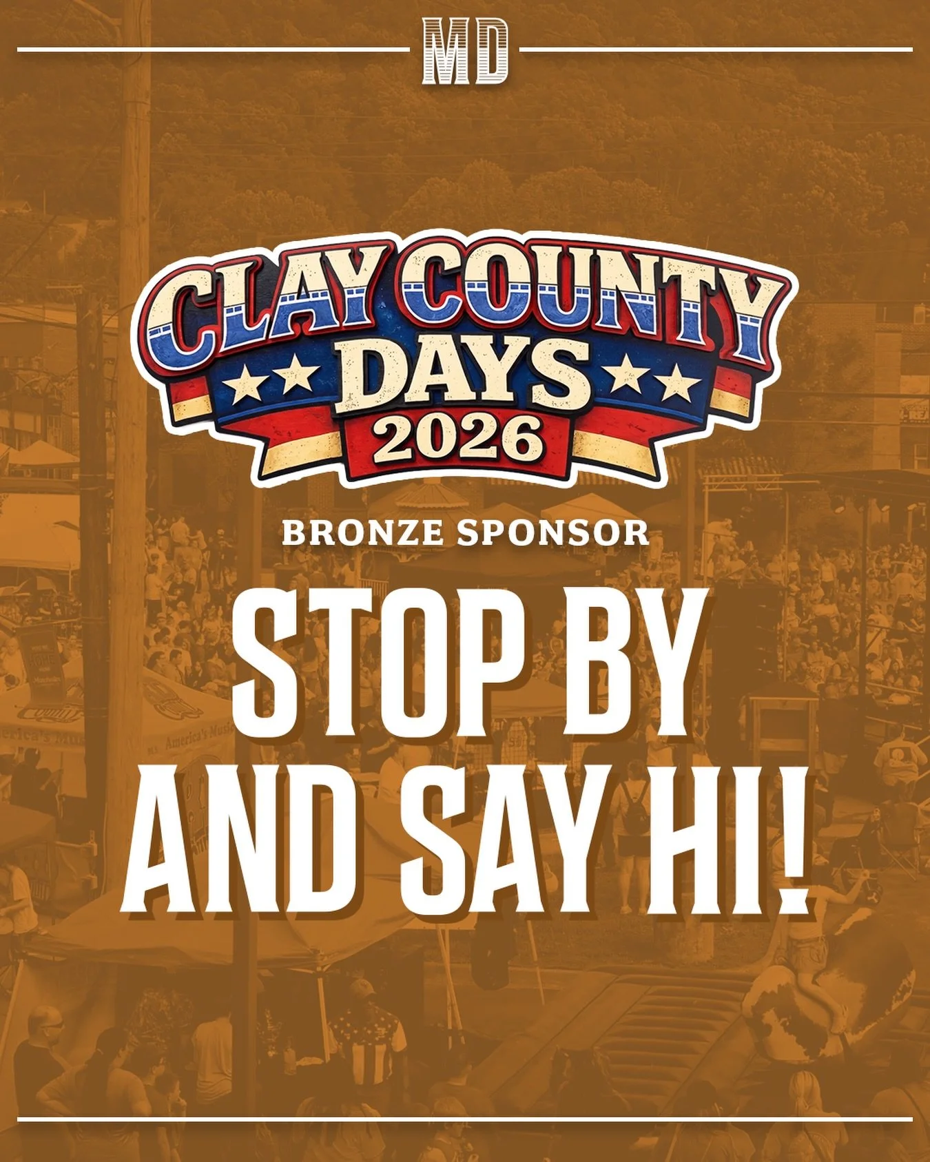 Today and tomorrow, join us at the Manchester Distilling bottling facility during Clay County Days.

We&rsquo;re bringing the bourbon outside with a full bar setup featuring Manchester Distilling bourbon-inspired cocktails, ribeye sandwiches, and a l