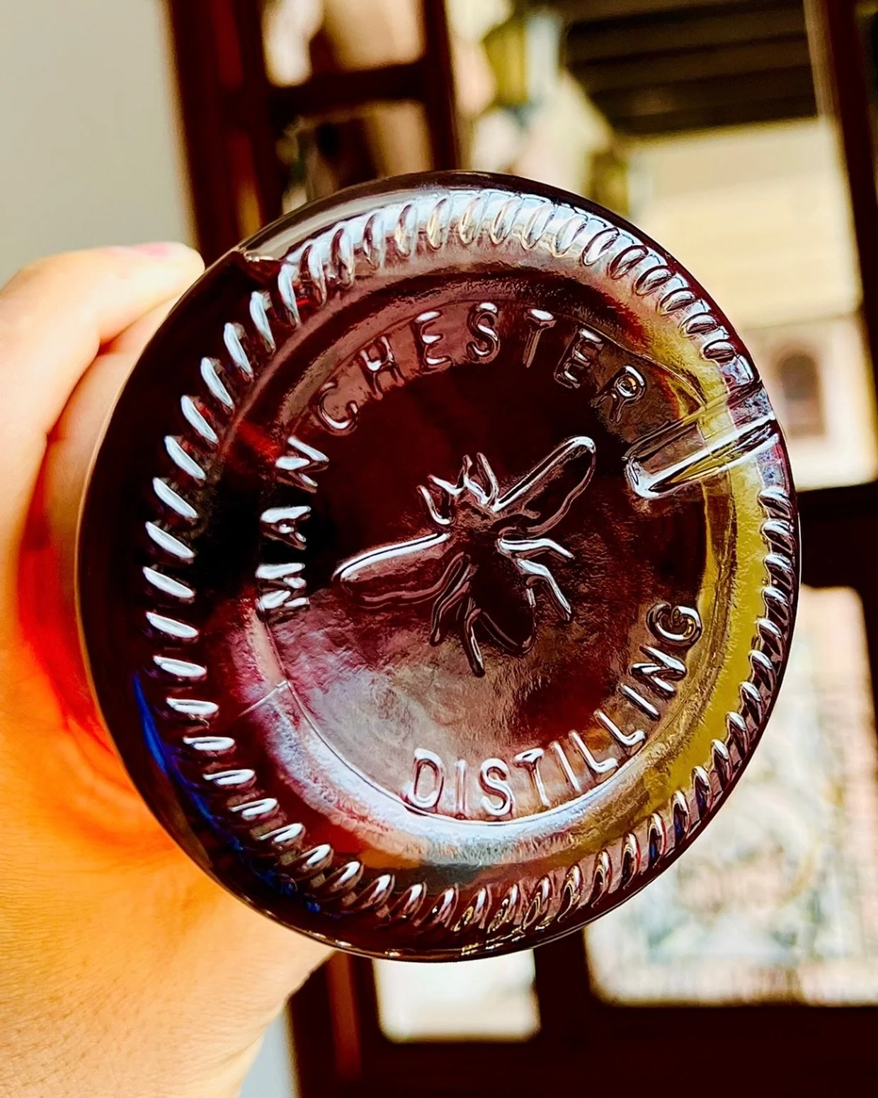 When you grab a bottle of our Founder&rsquo;s Reserve bourbon, make sure you check out the bottom. You&rsquo;ll notice a bee emblem embossed in the glass.

Manchester, Kentucky was first laid out in 1807 and was originally named Greenville when it be