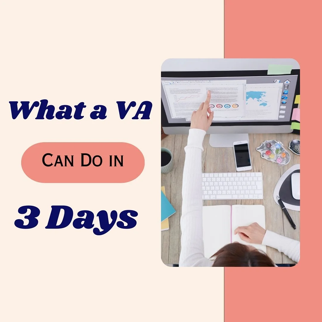 3 days. 1 VA. 💻✨
Here&rsquo;s what a Virtual Assistant can handle while you focus on growing your business:
&bull;Revamped brochures
&bull;Managed emails &amp; followed up with potential clients
&bull;Created &amp; scheduled newsletters
&bull;Upload