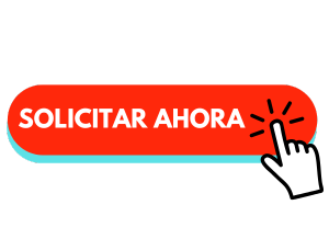 Botón rojo con texto "Solicitar Ahora" y un icono de mano haciendo clic.