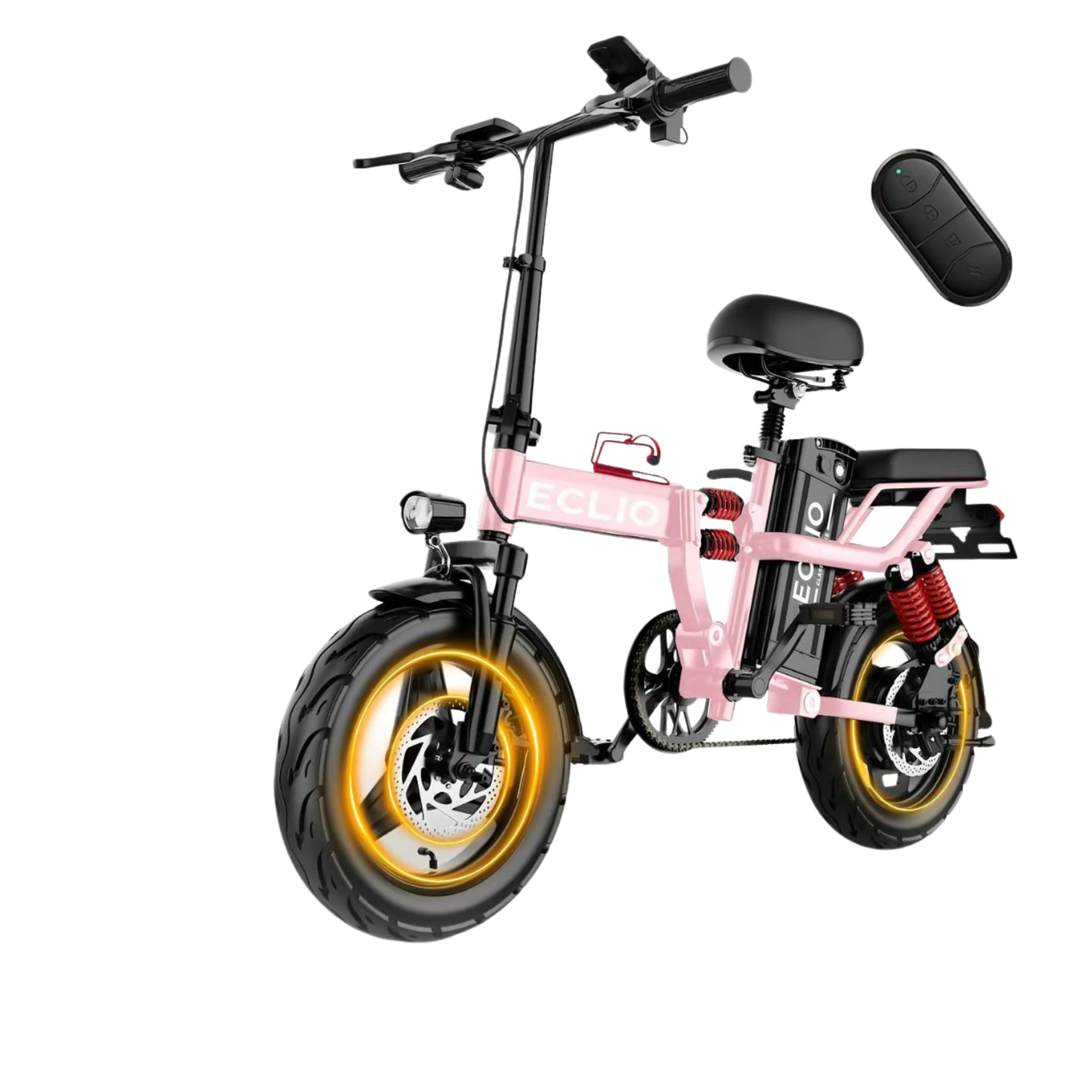 Scooter Electrico 700W motor 40V20Ah ,30 miles range. Color Rosa