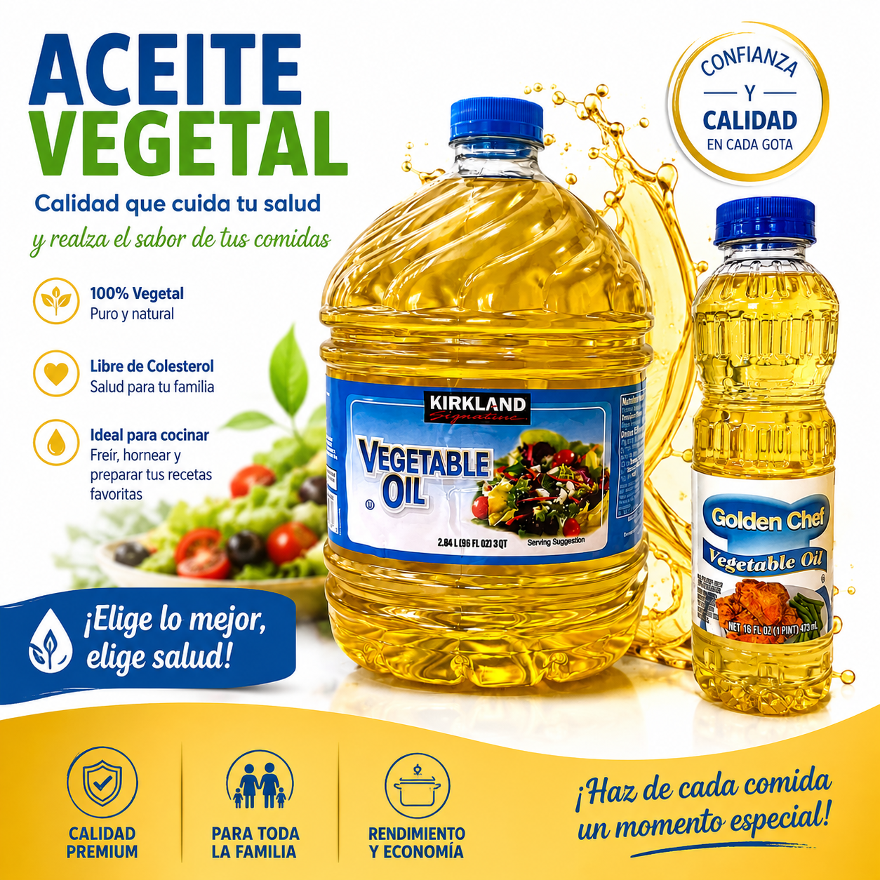 Caja de oferta Aceite vegetal 32lts