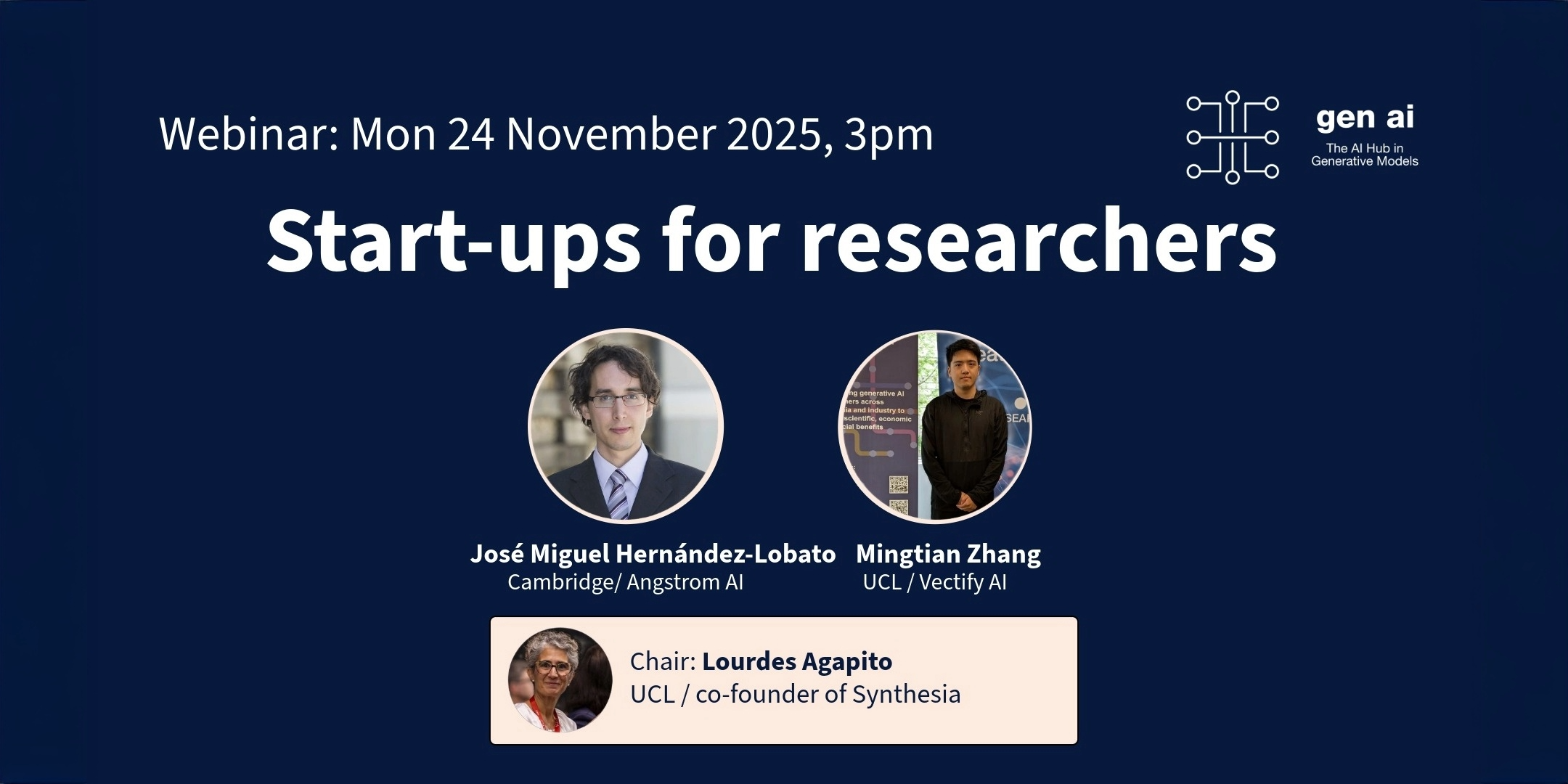  Hub webinar: Start ups for researchers