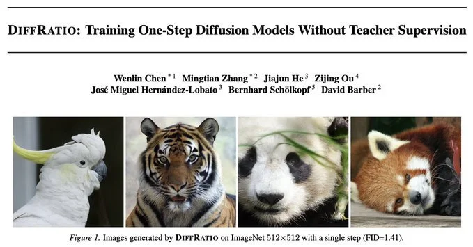 Gen AI Hub researchers unveil DiffRatio for efficient one-step image generation&nbsp;