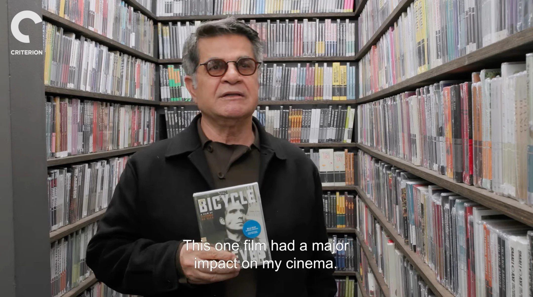Jafar Panahi visits the Criterion Closet and talks about how Vittorio De Sica&rsquo;s 'Bicycle Thieves' influenced his cinema.