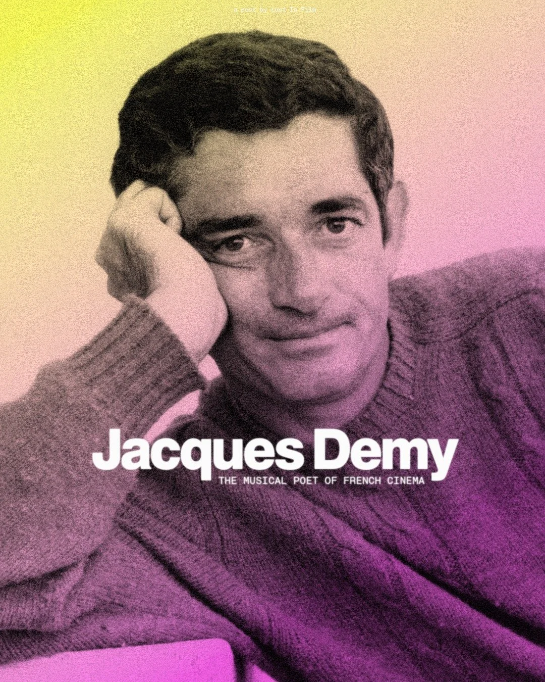 Celebrating the great Jacques Demy today on what would have been his 95th birthday: the french filmmaker who redefined melodrama and the musical, cementing them among the highest milestones of European cinema. 
Demy&rsquo;s cinema built an unmistakab