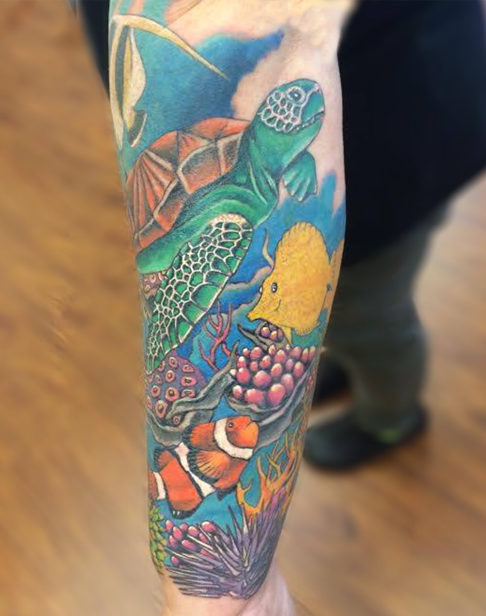 Finding Nemo Color Tattoo: Binge Tattoo