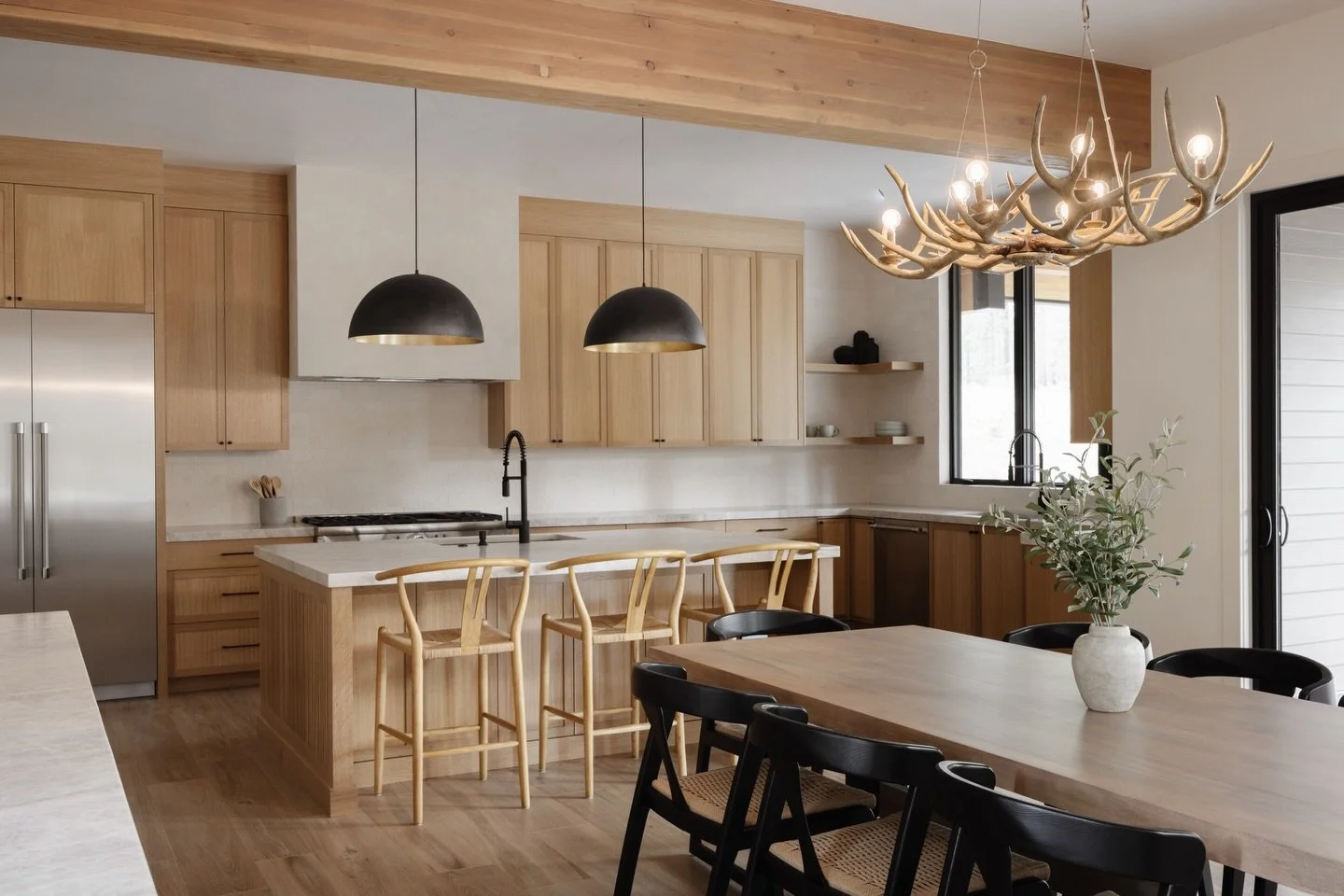 Multiple families building together meant this home needed to invite connection while allowing for privacy, functional for all but personal to each. Working through the design we kept coming back to that balance.

📷: @annajacobsphoto 🤎