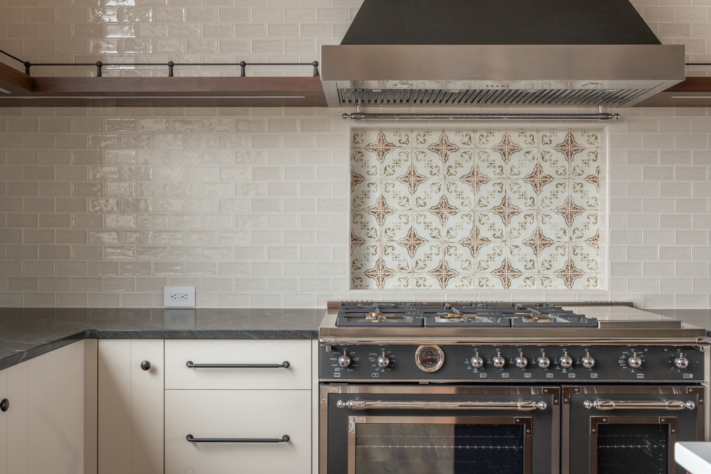 From day one my clients were dreaming of a beautiful, traditional statement range to anchor their kitchen. Instead of rushing the decision, we gave it time.

With patience and plenty of research, calls, and emails the right range eventually found its