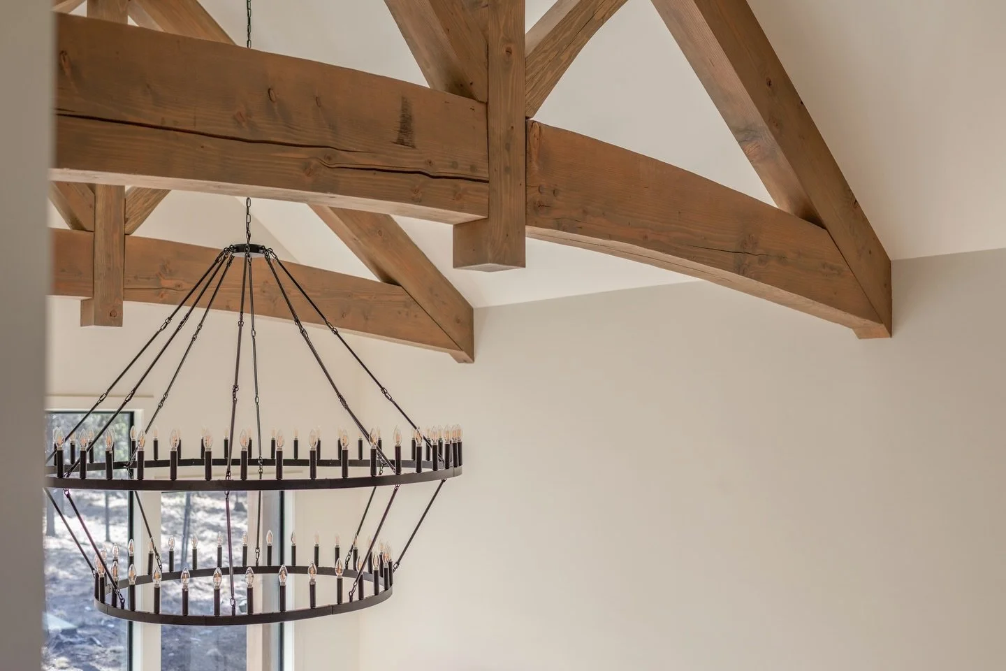 There&rsquo;s a story behind these beams. Inspired by a church in New York, built by the homeowners&rsquo; grandfather, we carried that memory into this home. Not to replicate, not to recreate, just to honor.

Those are the details that make me happy