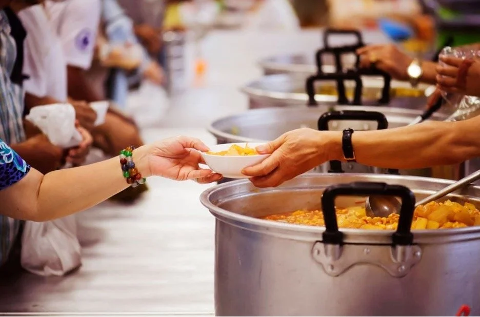 Public assistance - receiving meals