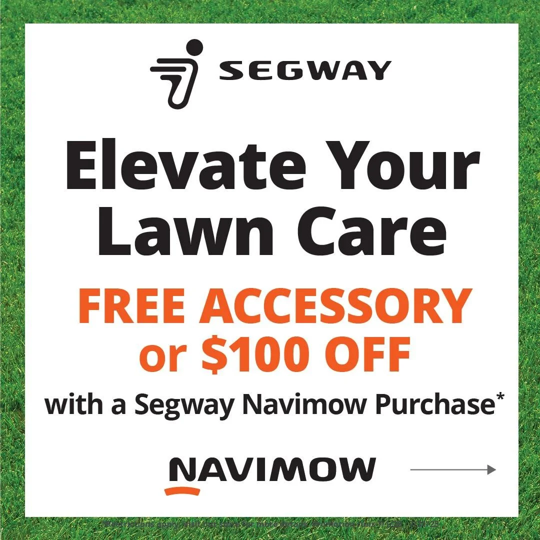 What if you could have a perfectly manicured lawn without lifting a finger? 🤔 You can!
This August, we're making it easier than ever to own a Segway Navimow. Purchase any i Series and receive a free 4G module. Choose an H Series for $100 off , or