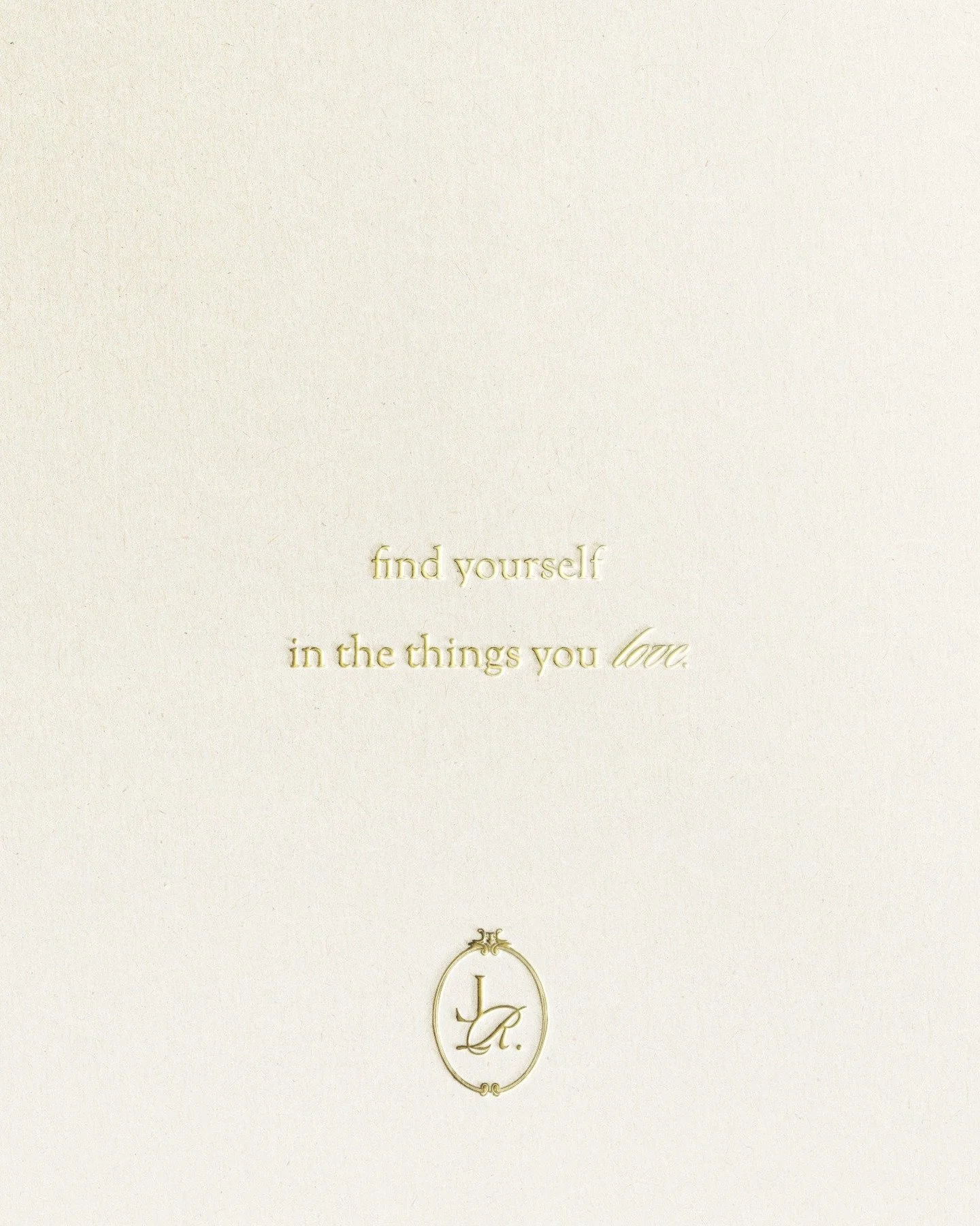 find yourself in the things you love ...❤️