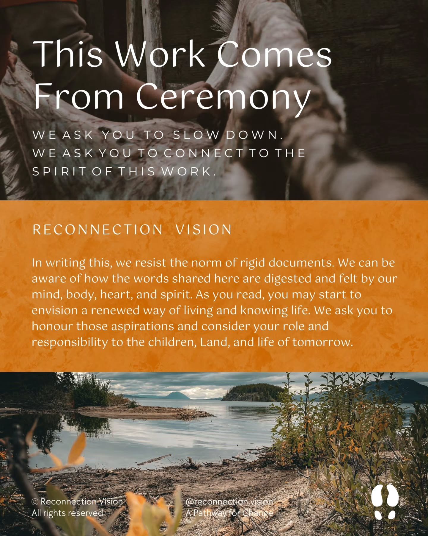 🌿 Reconnection Vision Document

We invite you to slow down and approach our words with presence. Rather than conforming to rigid structures, this document was shaped through lived experience, relationship, and spirit. It asks to be engaged with full