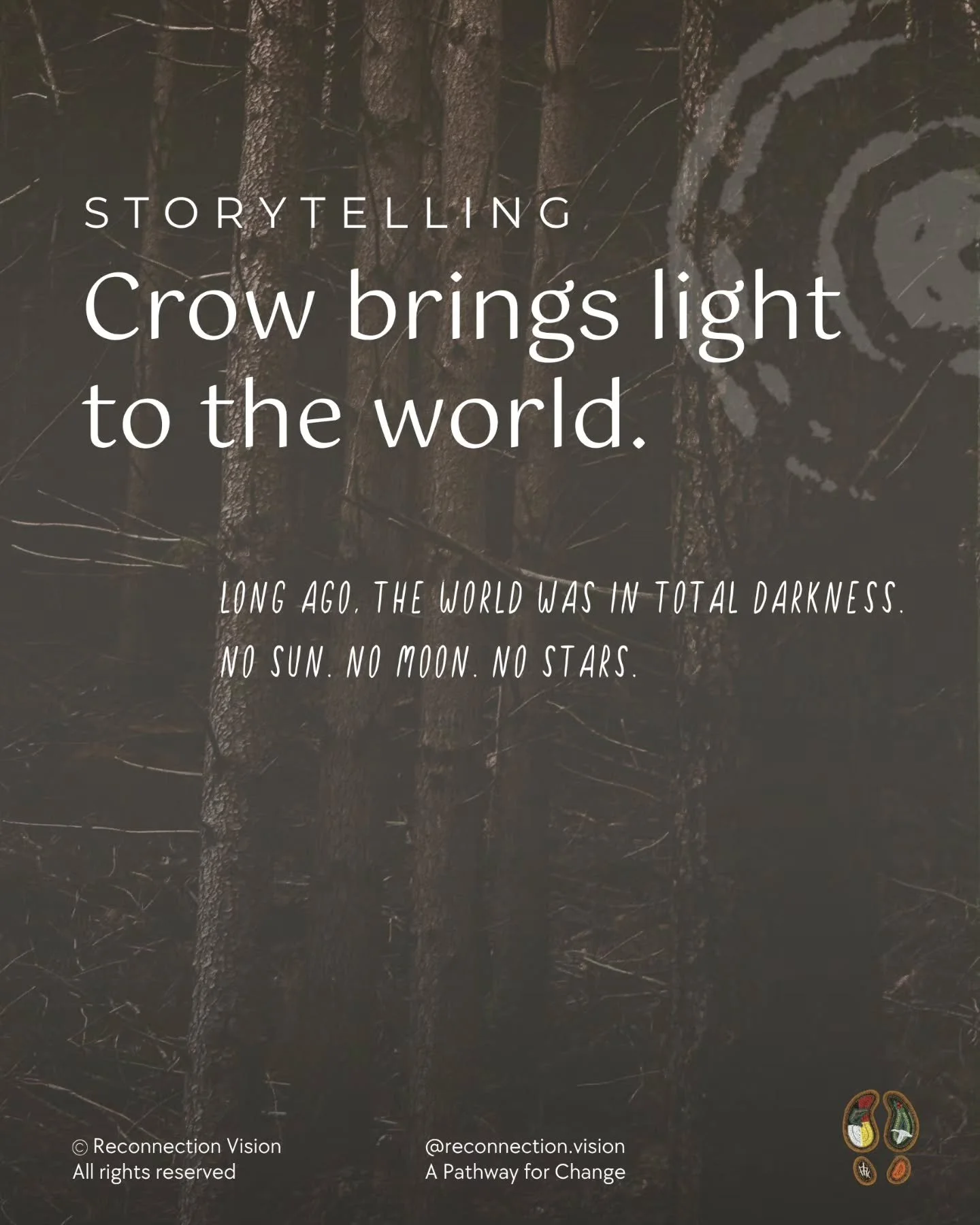 ☀️&nbsp;Storytelling | Crow Brings Light to the World

We offer our gratitude to&nbsp;Yukon Elders for sharing these stories with&nbsp;us.&nbsp;&nbsp;

Stories carry important lessons and reflections. As Spring begins and&nbsp;the&nbsp;light returns,