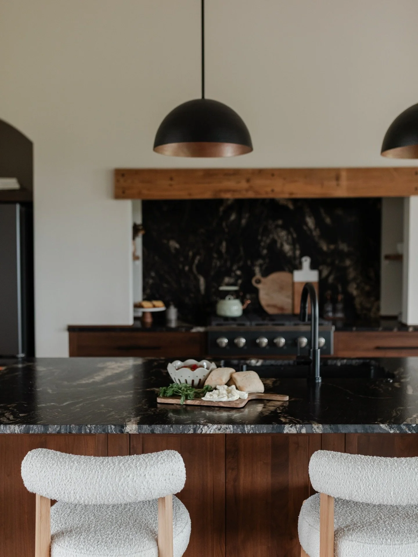 a peek at this @groundbreakerhomes moody custom in the agrihood.