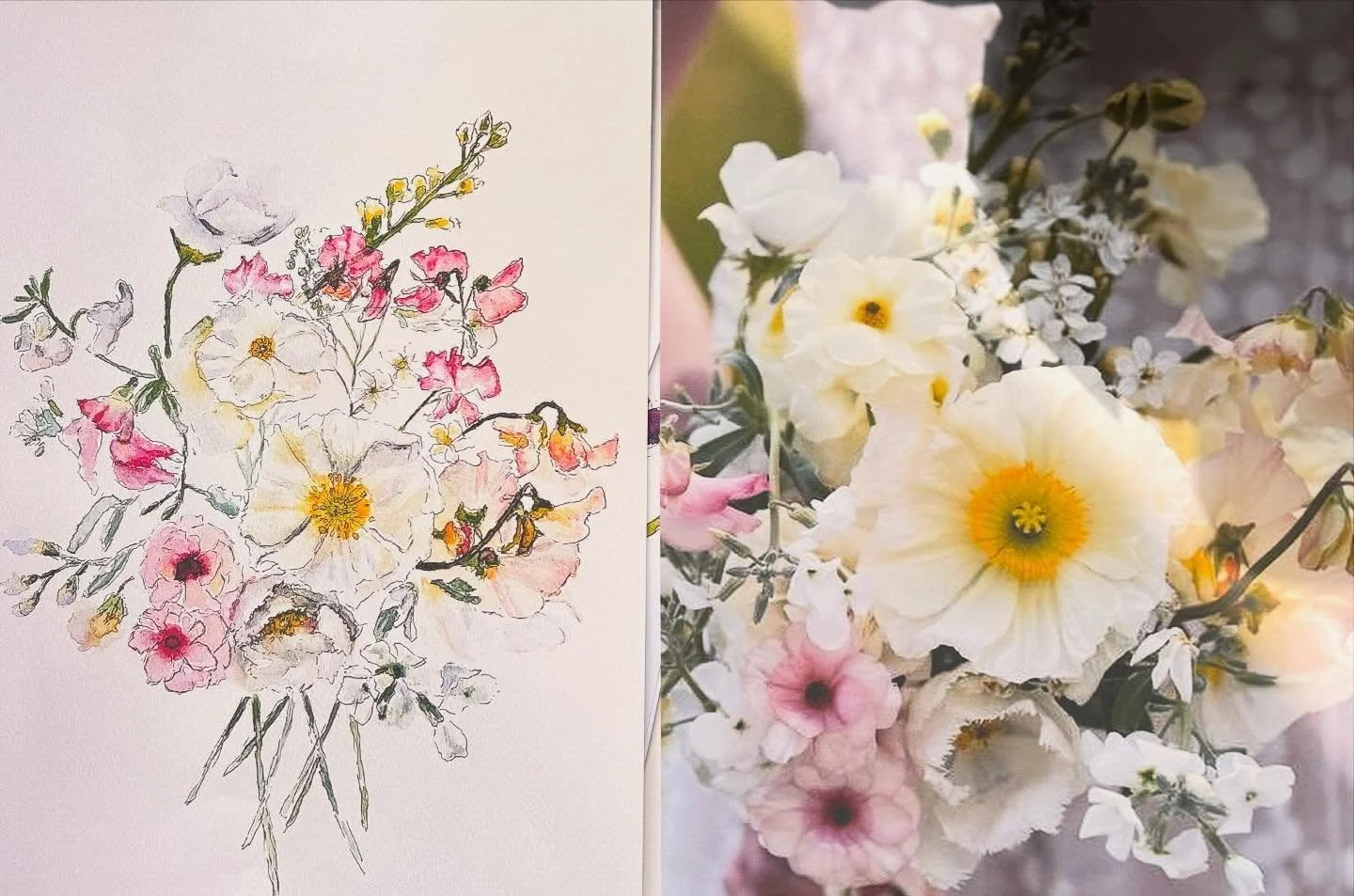 It&rsquo;s the wedding season!!! Yay 🌷💐

I&rsquo;m a Cornish artist and I create beautiful unique paintings of brides wedding bouquets in watercolour. Please see above for examples of my past commission work, from very satisfied customers. 

&pound