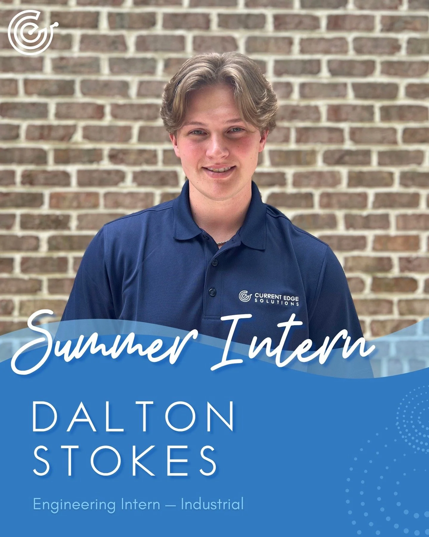Meet Dalton, one of our newest summer interns at Current Edge Solutions!
He’s heading into his senior year at Georgia Southern University, where he’s majoring in Electrical Engineering. While he hasn’t picked a specialization yet,
