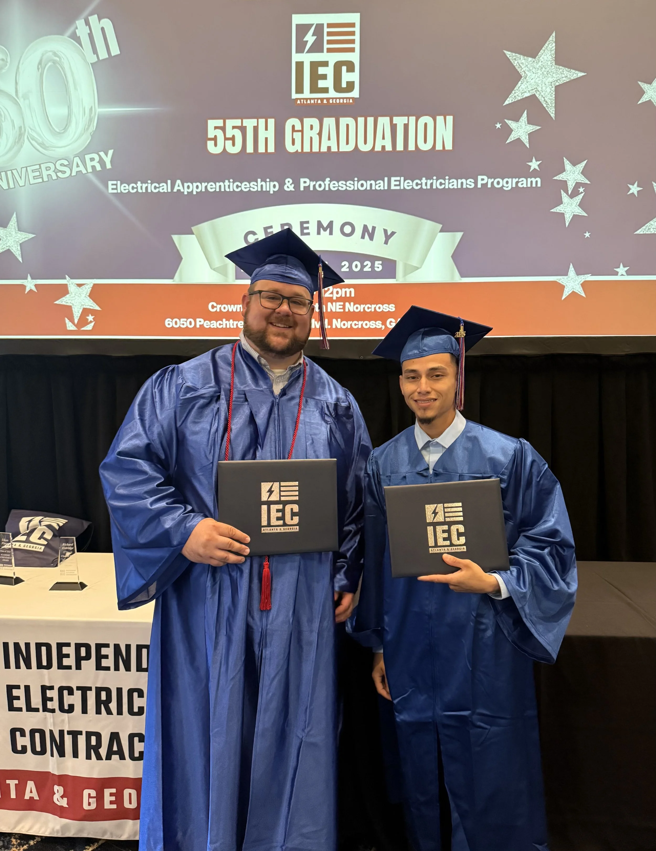 Current Edge Solutions Employees Graduate from Independent Electrical Contractors Apprentice Program