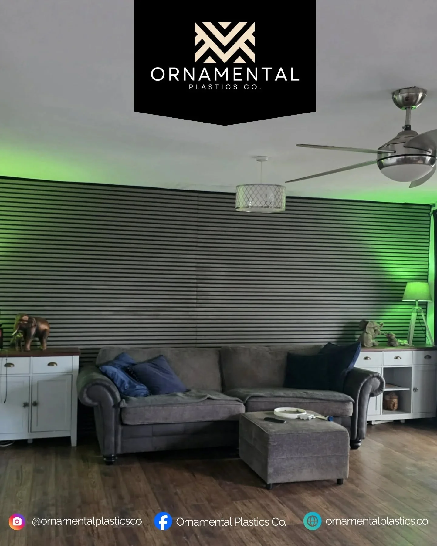 Finished job supplied in Cowes by us in @zestwallpanels Ash Grey acoustic panels! 
They look fantastic horizontal as well as vertical!

Fire Rated 🔥 
Veneered on all 3 sides
Backing made of recycled plastics ♻️ 
Sustainably sourced Oak veneers 🌎 

