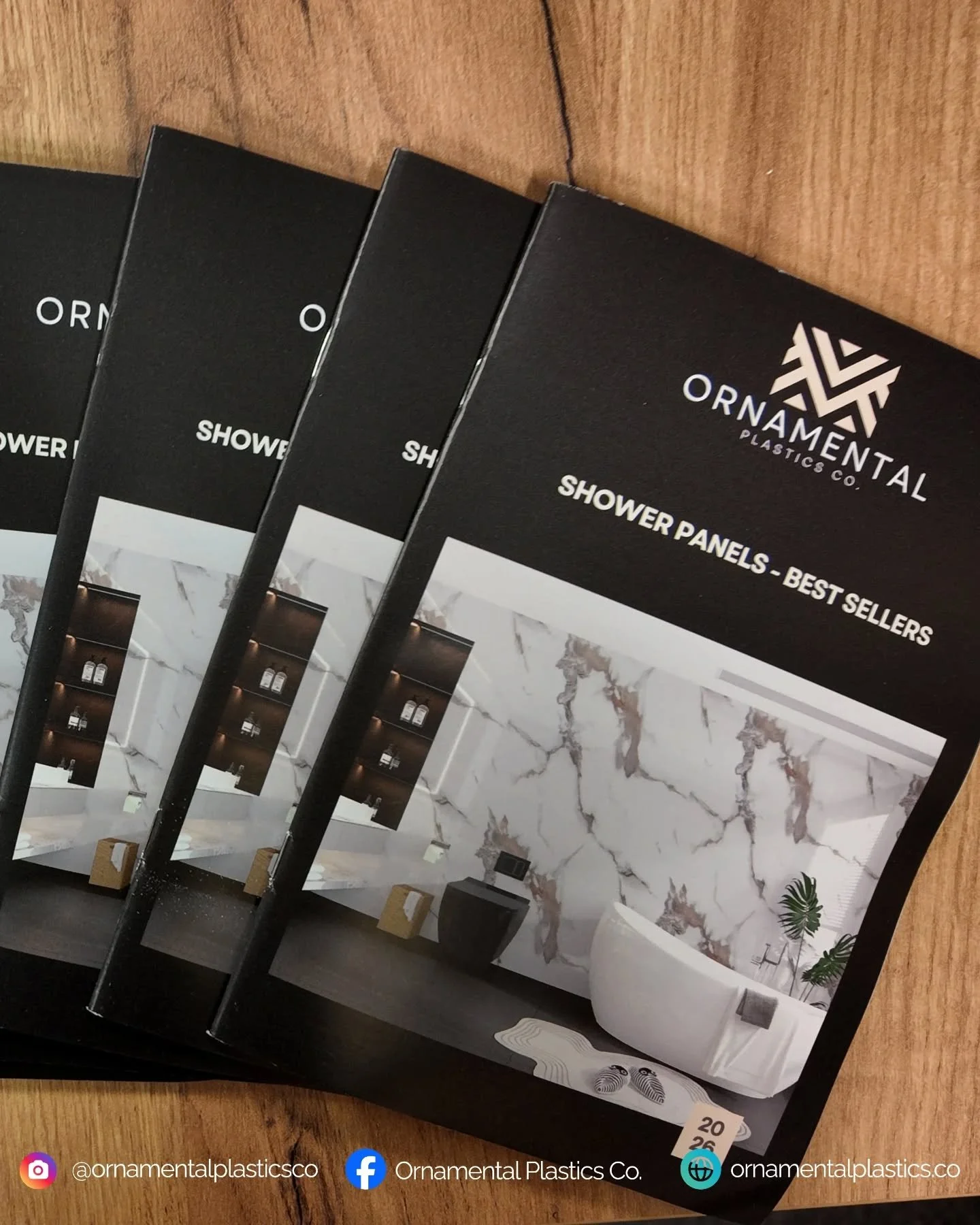 Shower Panel Brochures are now back fresh from the printer!
Come pick up a free one if you are passing Newport 😁.

#isleofwight #isleofwightbuisness #isleofwightinteriordesign