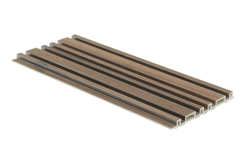 Slatted Multi-Width WPC Panel 159mm x 2.4mtr - Walnut