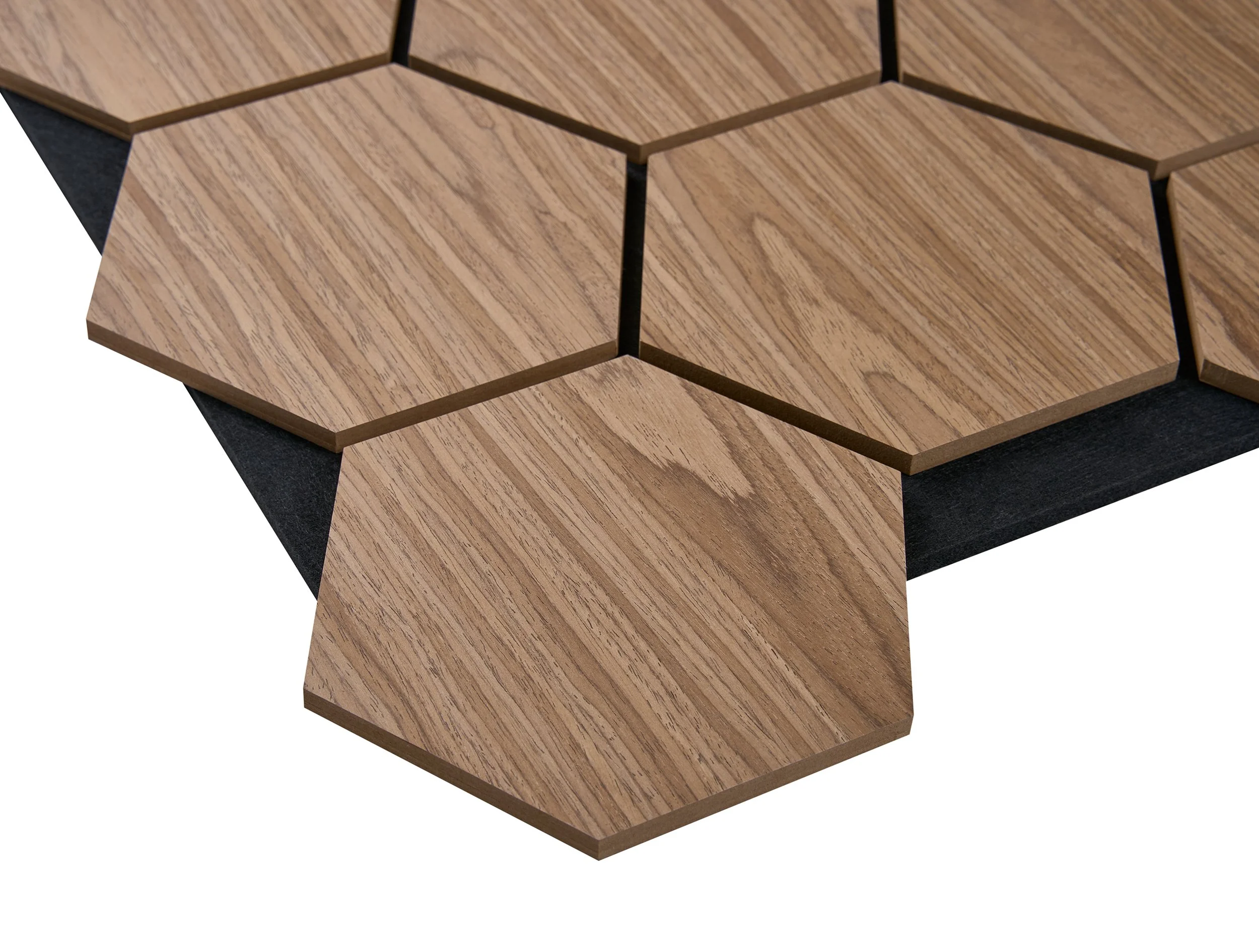 Hex Panel Colour Swatch in Walnut
