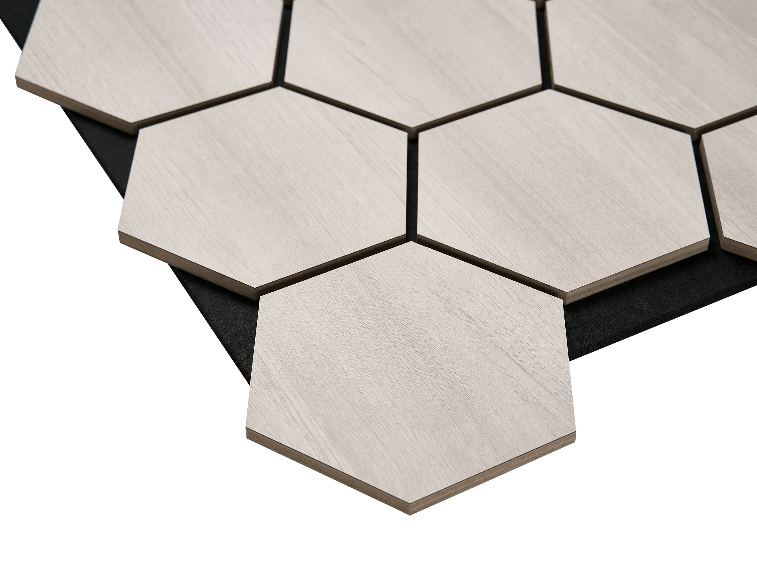 Hex Panel Colour Swatch in White Oak