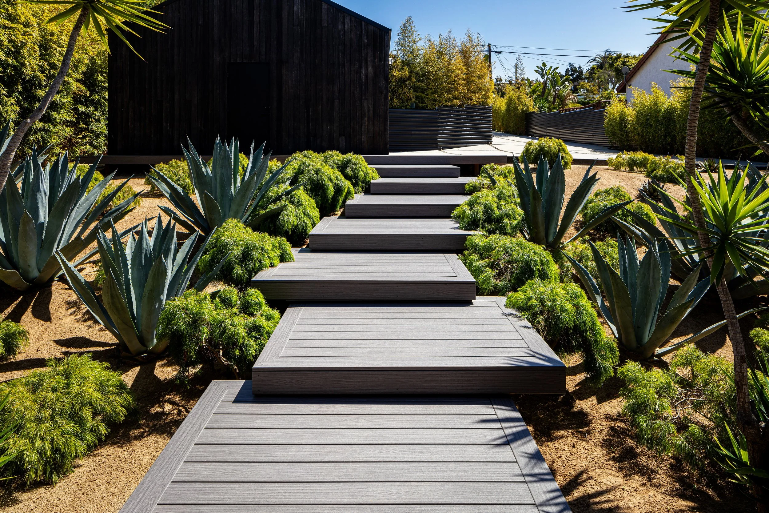 Trex Composite Decking in Whidbey installation used as steps