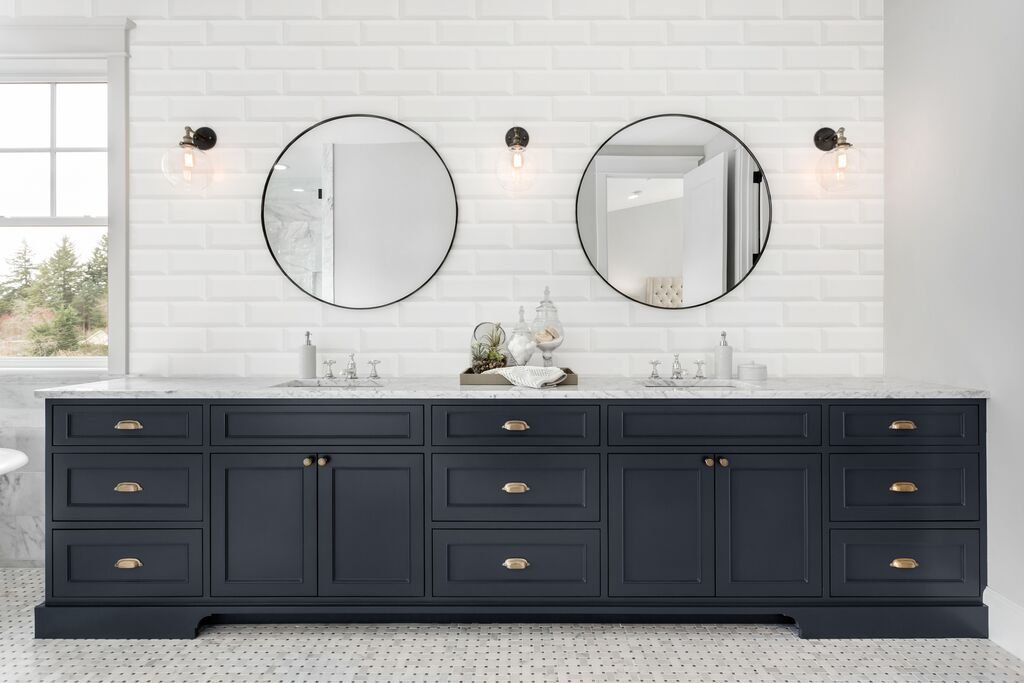 Wall Panel Subway Installed In Bathroom