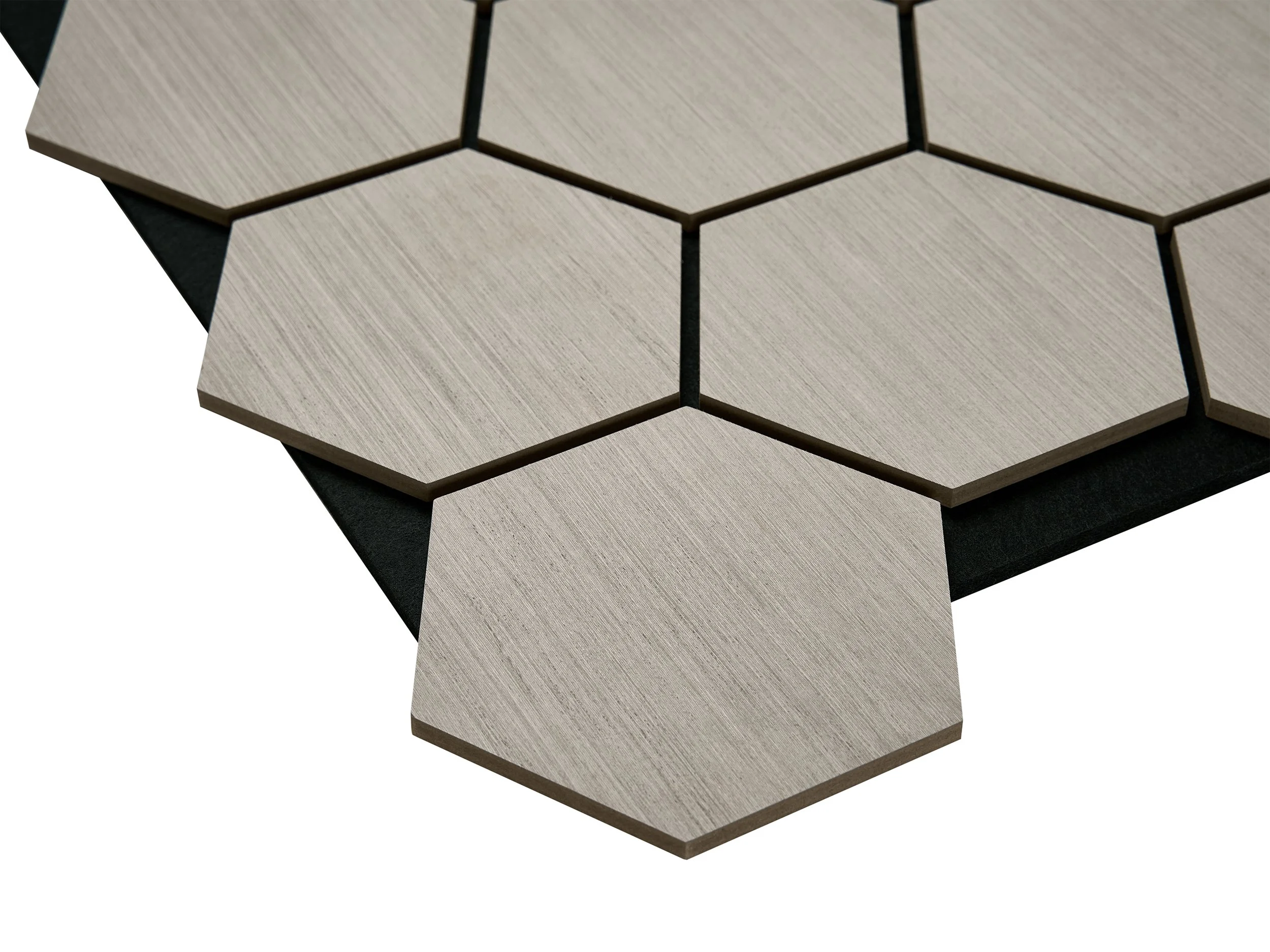 Hex Panel Colour Swatch in Grey Oak