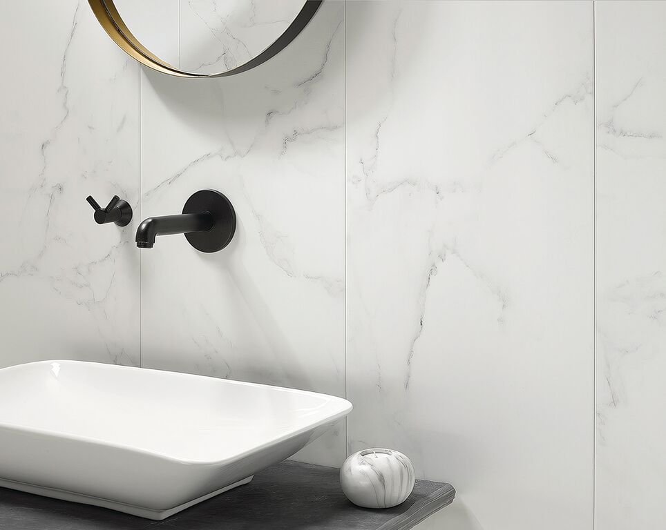 Wall Panel Roma Installed In Bathroom