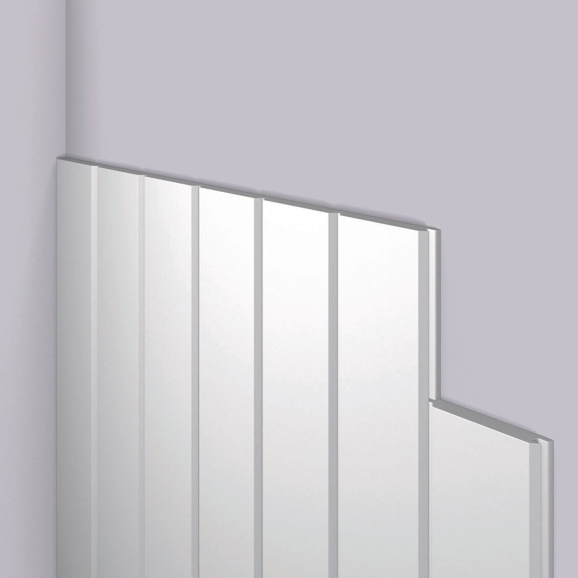 Internal TGV Cladding