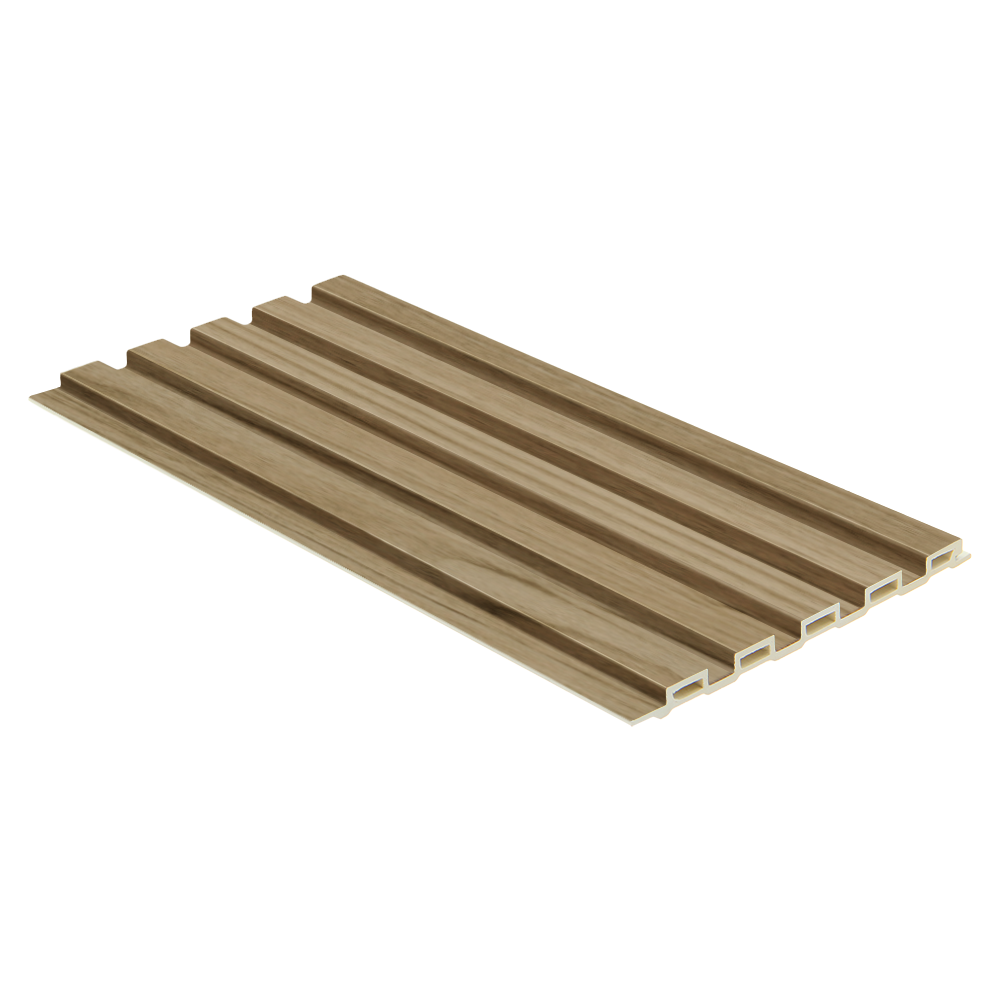 Slatted WPC Panel 158mm x 2.4mtr - Beech