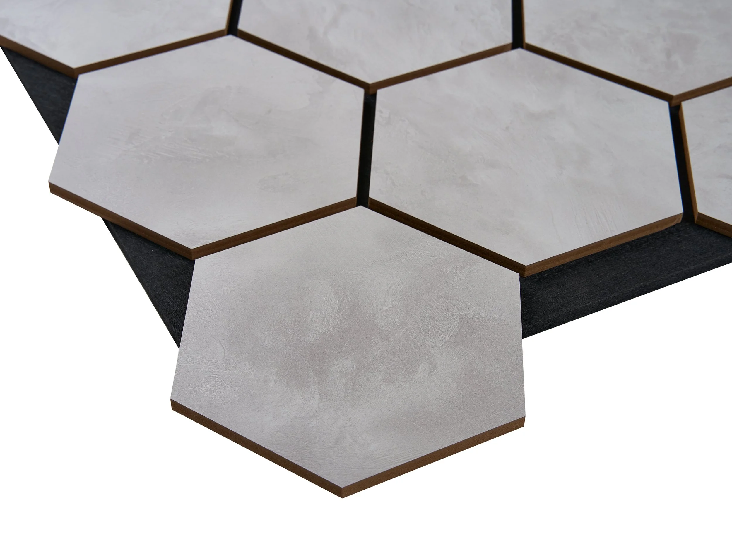 Hex Panel Colour Swatch in Concret