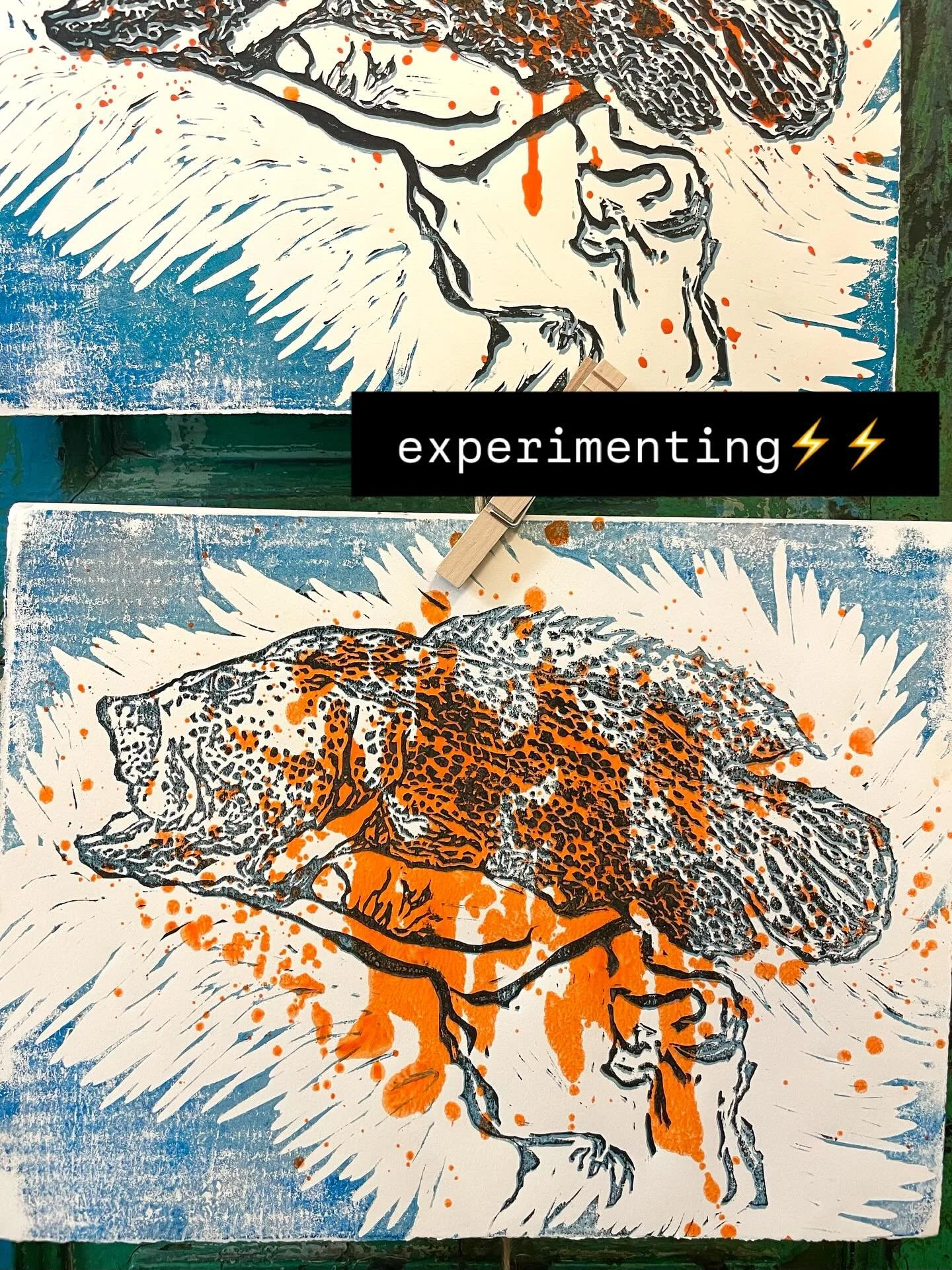 Working on a new block and pulled a few experimental/draft pieces last night⚡️⚡️⚡️ 

#folly #follybeachsc #follyart #charleston #chsrlestonsc #charlestonartist #chslove #chstoday #scfishing #chsfishing #charlestonfishing