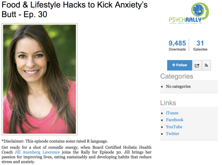 Food &amp; Lifestyle Hacks to Kick Anxiety’s Butt! PODCAST!