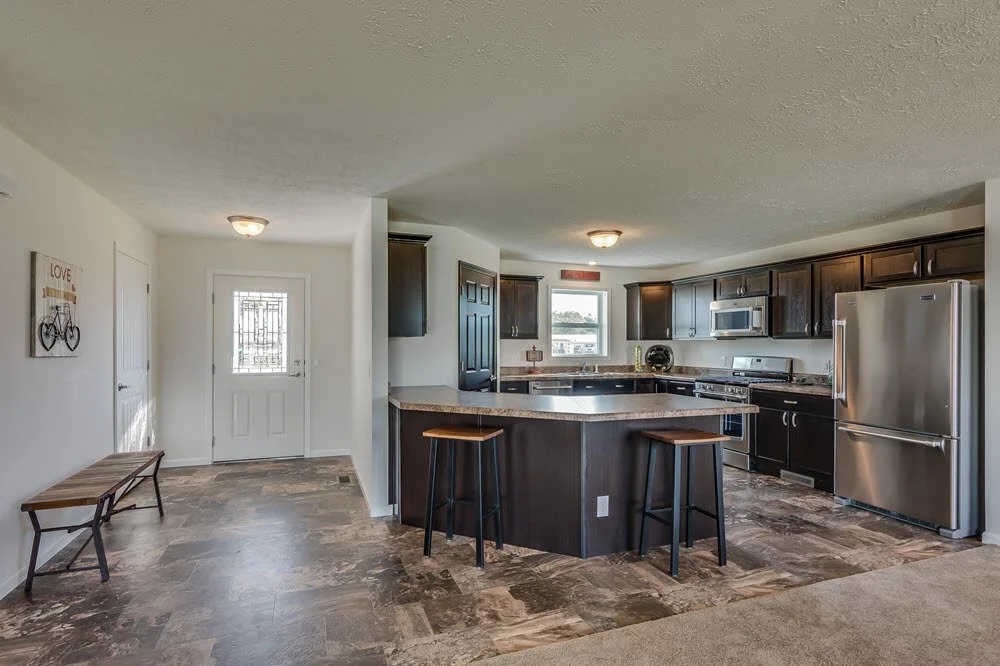 Entry and Kitchen