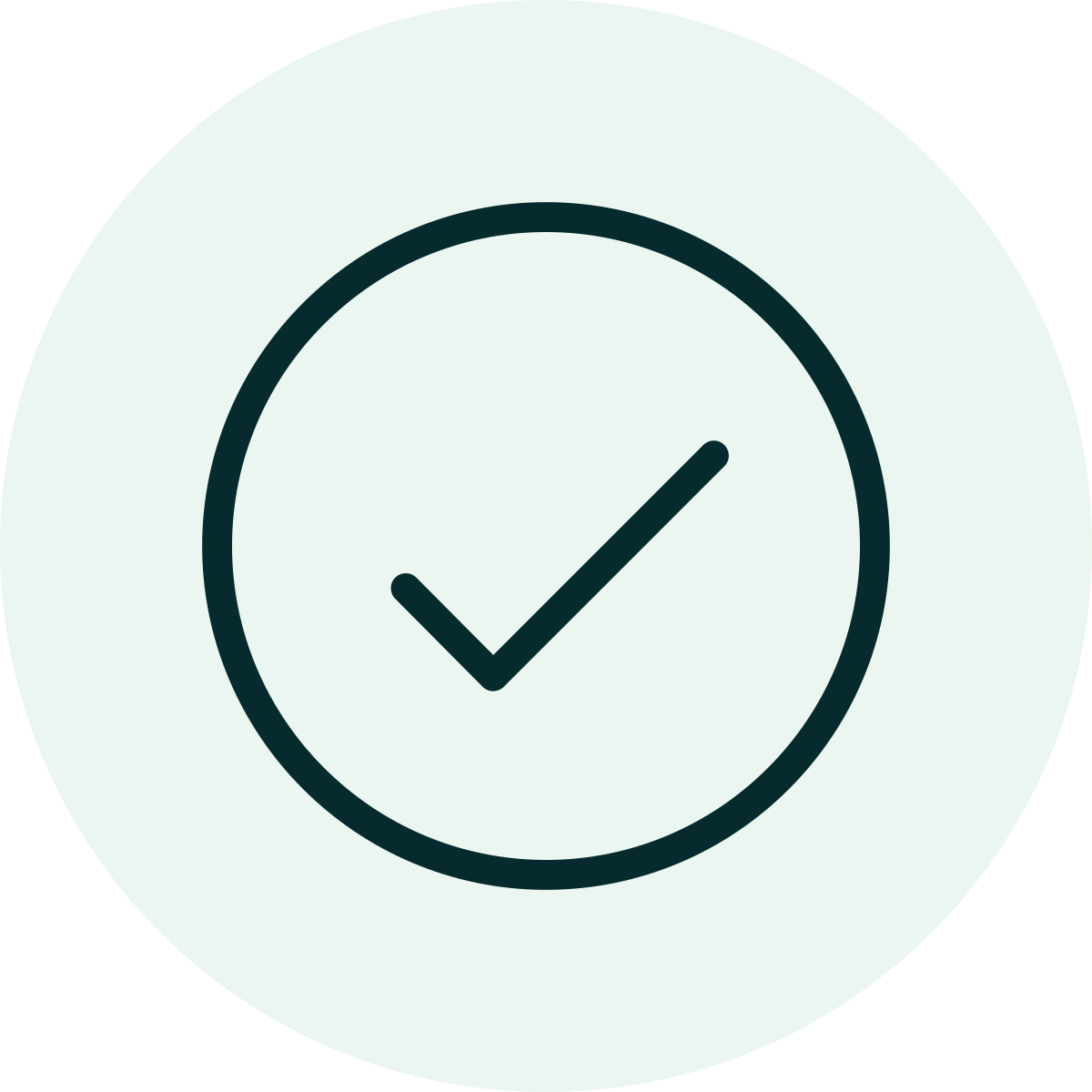 A clock with a check mark in the center, indicating success or completion.